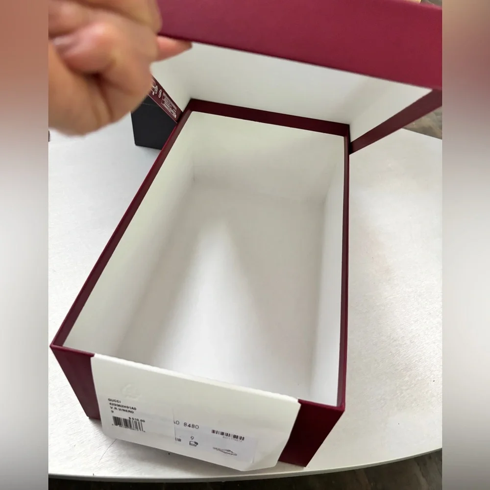 Gucci Rosa Ancora  2025  Shoe Box &  Dust bags